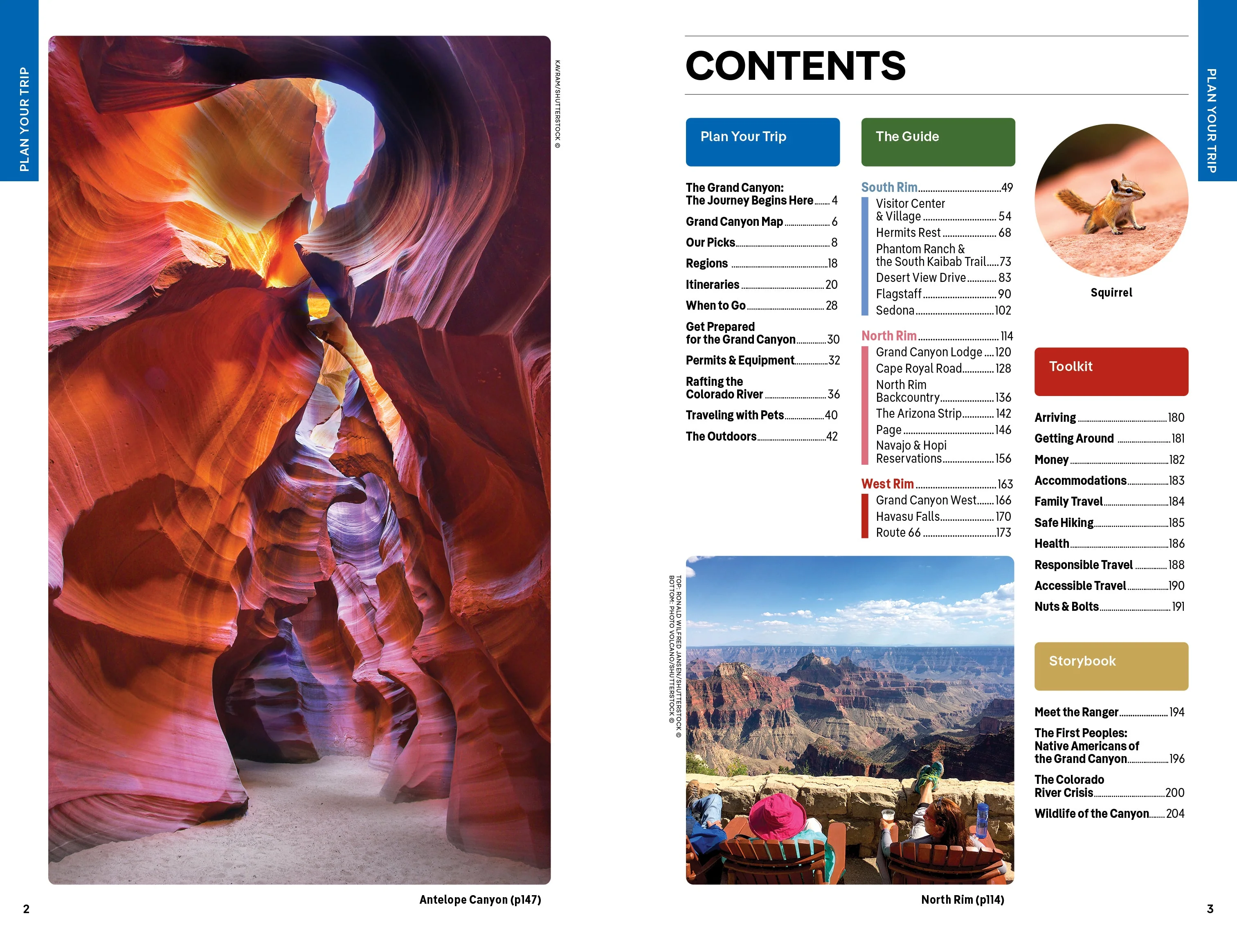 Grand Canyon National Park - Book - Lonely Planet Travel Guidebooks